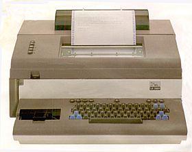 Lo 2000/2001, vollelektronische Fernschreibmaschine